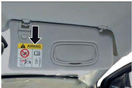 JEEP Compass Phase 1 (2016-2021) - Airbag frontal cote passager et sièges enfants - 2