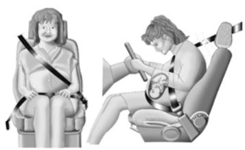 JEEP Compass Phase 1 (2016-2021) - Ceintures de sécurité et femmes enceintes - 1