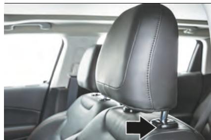 JEEP Compass Phase 1 (2016-2021) - Réglage de l'appuie-tête avant - 1