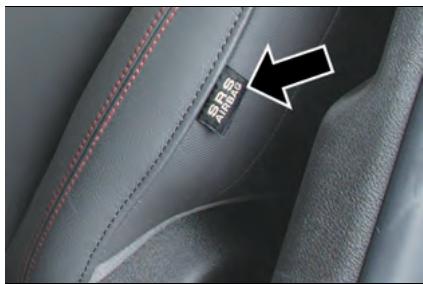 JEEP Compass Phase 1 (2016-2021) - Airbags lateraux avant de protection du bassin, thorax et epaule (side bag) (si l'option est prévue) - 1