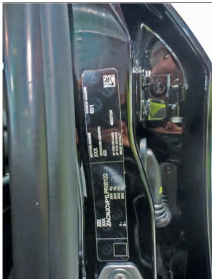 JEEP Compass Phase 1 (2016-2021) - D'IDENTIFICATION - 1