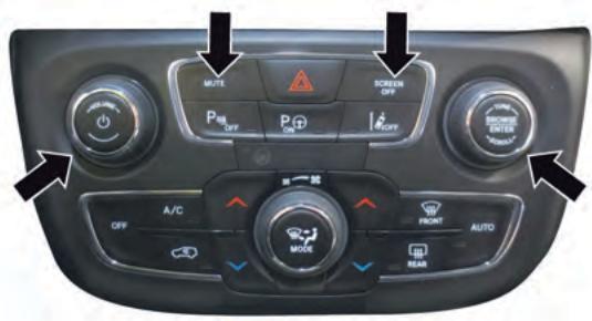 JEEP Compass Phase 1 (2016-2021) - COMMANDES - 2