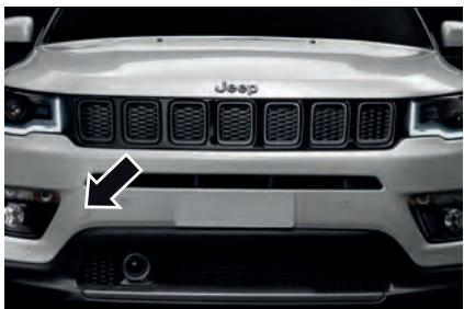 JEEP Compass Phase 1 (2016-2021) - Pose de l'eellet de remorquage - remorquage avant - 1