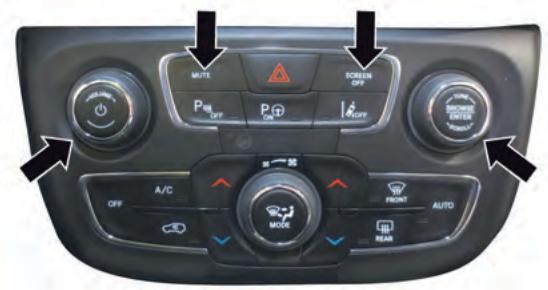 JEEP Compass Phase 1 (2016-2021) - COMMANDES - 2