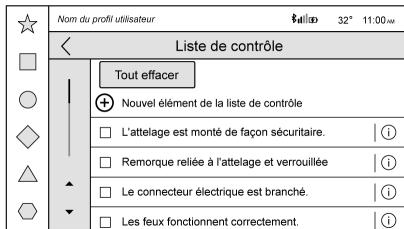 GMC Sierra (2024) - Vue de la liste de vérification - 1