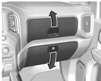 GMC Sierra (2024) - Boite à gants - 1