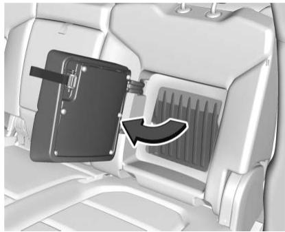 GMC Sierra (2024) - Compartment de rangement arrête - 1