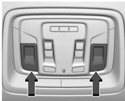 GMC Sierra (2024) - Lampes de lecture avant - 1