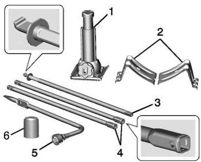 GMC Sierra (2024) - Dépose d'un paué creve et installation du paué de rechange - 1