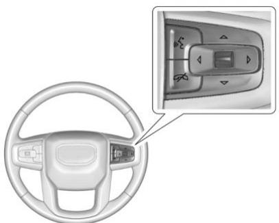 GMC Sierra (2024) - Menu du groupe d'instruments - 1