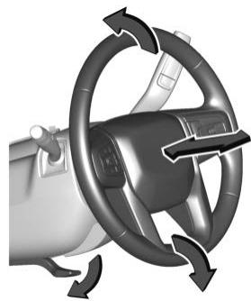 GMC Sierra (2024) - Colonne de direction inclinable et télécopique - 1