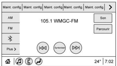 GMC Sierra (2024) - Recherche d'une station - 1