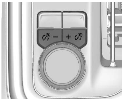 GMC Sierra (2024) - Commande d'éclairage de tableau de bord - 1