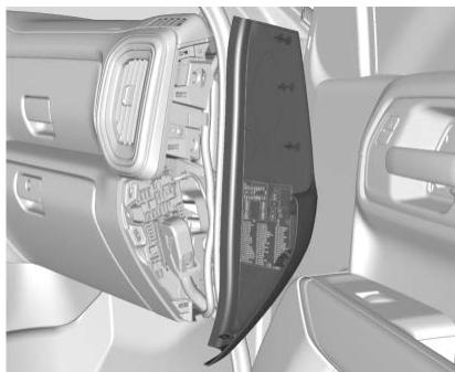 GMC Sierra (2024) - Bloc-fusibles du tableau de bord (Droite) - 1