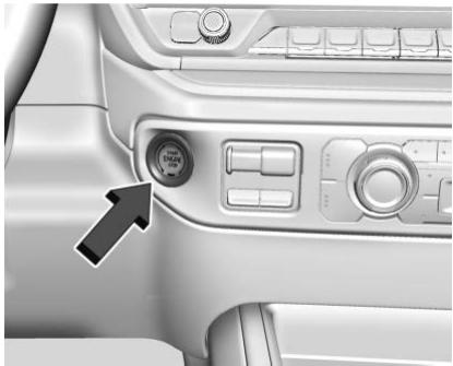 GMC Sierra (2024) - Positions du commutateur d'allumage - 1