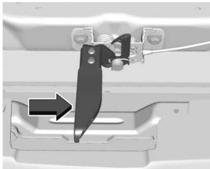 GMC Sierra (2024) - Pour lever le capot : - 1