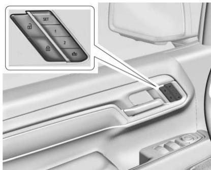 GMC Sierra (2024) - Sièges à mémoire - 1