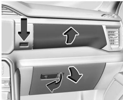 GMC Sierra (2024) - Boite à gants - 2