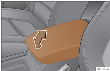 Cupra Born (2022) - Accoudoir central avant - 1