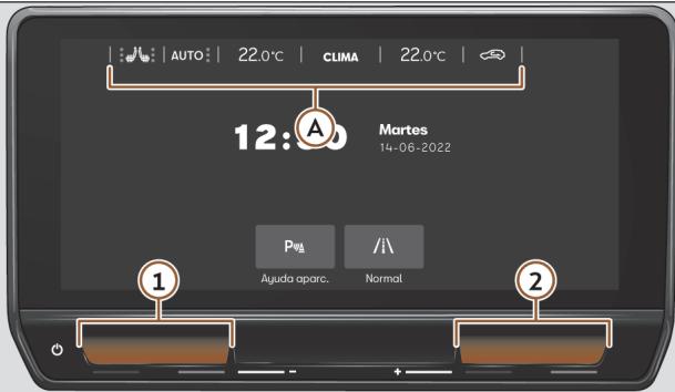 Cupra Born (2022) - Commandes du Climatronic - 1