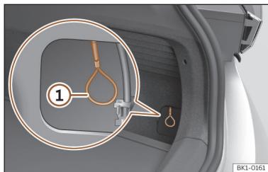 Cupra Born (2022) - Déverrouillage d'urgence du connecteur de charge - 2