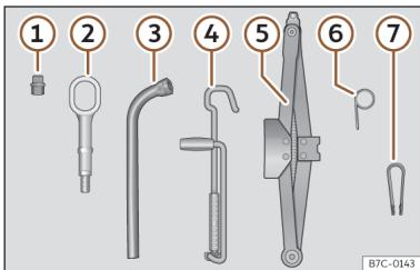 Cupra Born (2022) - Kit d'outillage de bord - 1