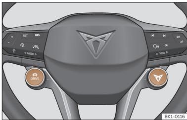 Cupra Born (2022) - Selectionner un profil de conduite - 1