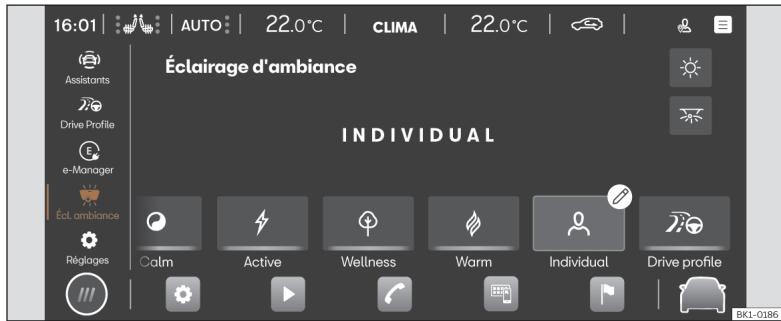 Cupra Born (2022) - Eclairage d'ambiance - 1