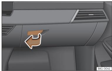 Cupra Born (2022) - Boîte à gants - 1