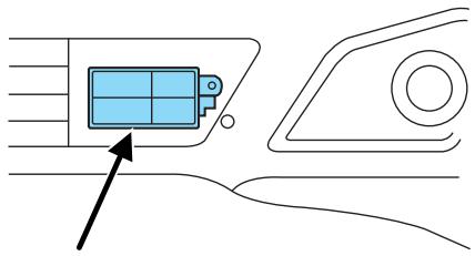 Lincoln MKS (2008-2013) - Capteur obstrué - 1