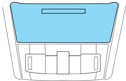Lincoln MKS (2008-2013) - Bac de rangement simple - 1