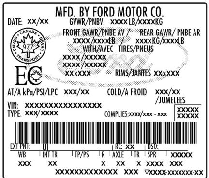 Lincoln MKS (2008-2013) - Pneus, jantes et chargement - 2