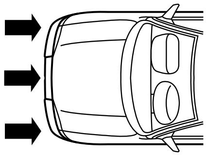 Lincoln MKS (2008-2013) - Fonctionnement du système de retenue supplémentaire - 1