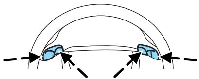 Lincoln MKS (2008-2013) - Palettes de changement de vitesse - 1