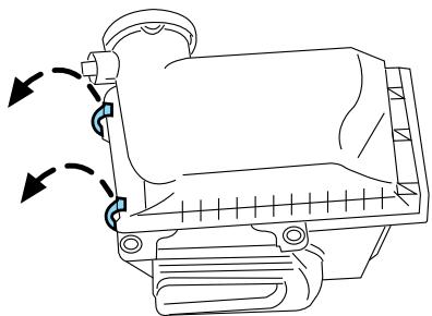 Lincoln MKS (2008-2013) - Remplacement du filtré à air - 2