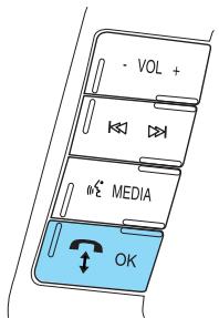 Lincoln MKS (2008-2013) - Fonctions des commandes mains libres du système SYNCMD - 1