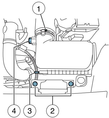 Lincoln MKS (2008-2013) - Pour les vehicules équipés du moteur EcoBoostMC, faites comme suit : - 1