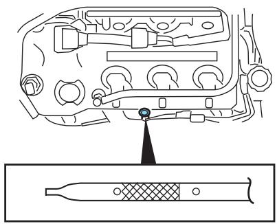 Lincoln MKS (2008-2013) - Vérification du niveau d'huile moteur - 1