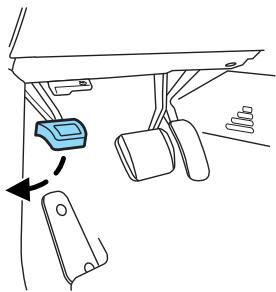 Lincoln MKS (2008-2013) - Arrêt et immobilisation sécuritaire du vehicule - 1