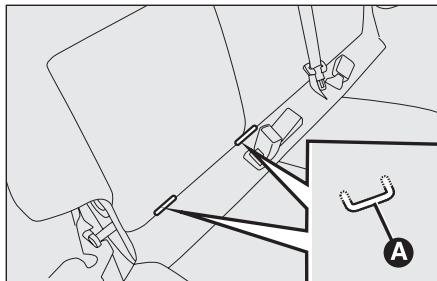 FIAT Fiorino QUBO (2007-2017) - PREEQUIPEMENT POUR LE MONTAGE DU SIÈGE ENFANT ISOFIX - 2