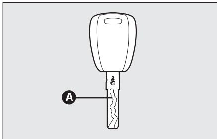 FIAT Fiorino QUBO (2007-2017) - CLÉ AVEC TÉLÉCOMMANDE - 1