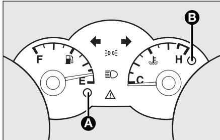 FIAT Fiorino QUBO (2007-2017) - INDICATEUR DE NIVEAU DE CARBURANT - 1