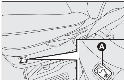 FIAT Fiorino QUBO (2007-2017) - Réglage de la hauteur du siège conducteur - 1