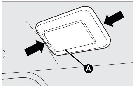 FIAT Fiorino QUBO (2007-2017) - PLAFONNIER ARRIÈRE - 1