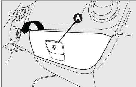 FIAT Fiorino QUBO (2007-2017) - COMPARTIMENT PORTE-OBJECTS fig. 52 - 1