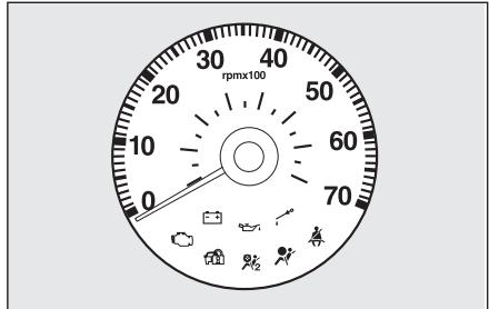 FIAT Fiorino QUBO (2007-2017) - TACHYMETRE - 1
