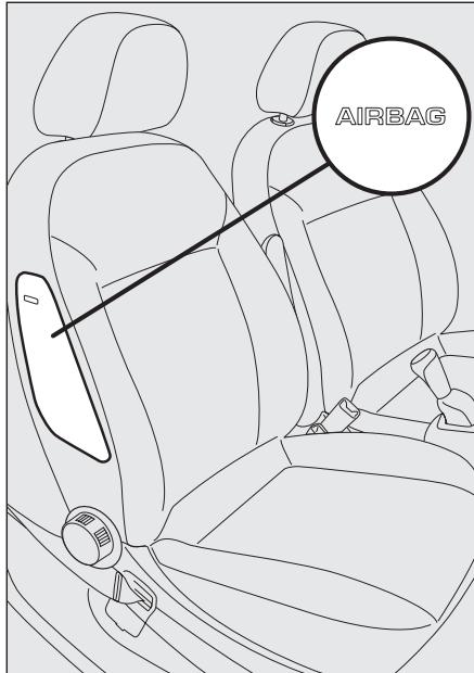 FIAT Fiorino QUBO (2007-2017) - AIRBAGS LATÉRAUX (Side Bag) - 1