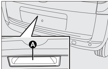 FIAT Fiorino QUBO (2007-2017) - OUVERTURE HAYON DE L'EXTERIEUR - 1