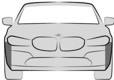 BMW M4 COUPÉ (2021-2024) - Capeurs radars latéraux, avant - 1