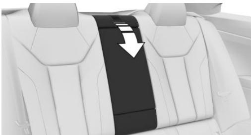 BMW M4 COUPÉ (2021-2024) - Rabattre la partie centrale - 1